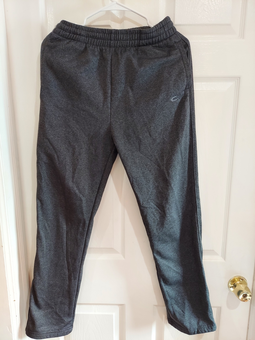 Kids Charcoal Performance Joggers with Elastic Waist